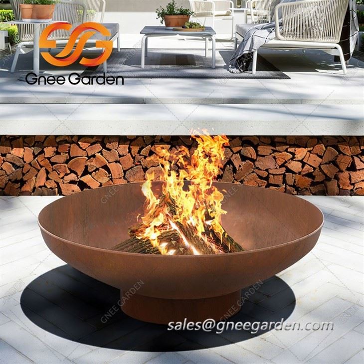 Corten Steel Fire Pits