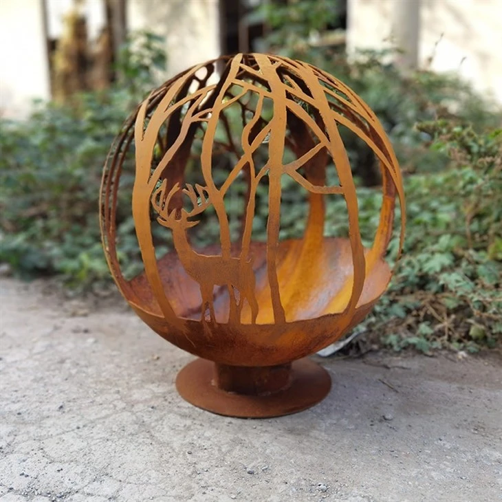 Wildlife Fire Pit Balls Design
