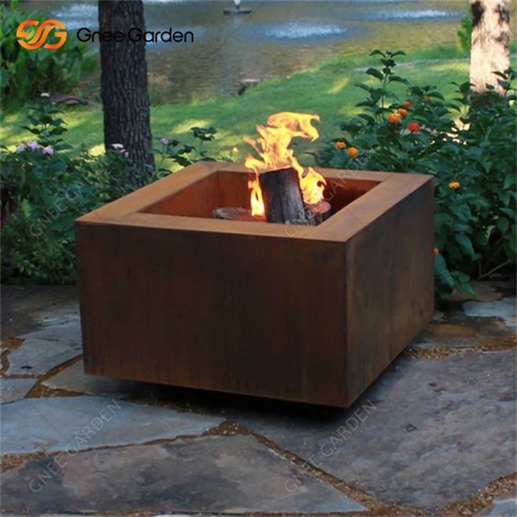 High Quantity Corten Steel Outdoor Firepit