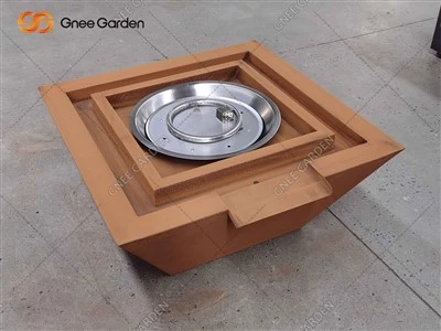 Outdoor Gas Fire Pit Garden Új design
