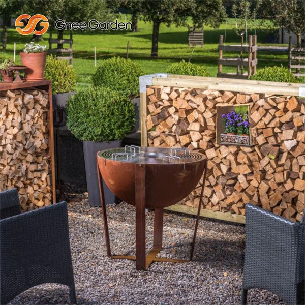 Hemisphere Wood Burning BBQ Grill Hemisphere Wood Burning BBQ Grill