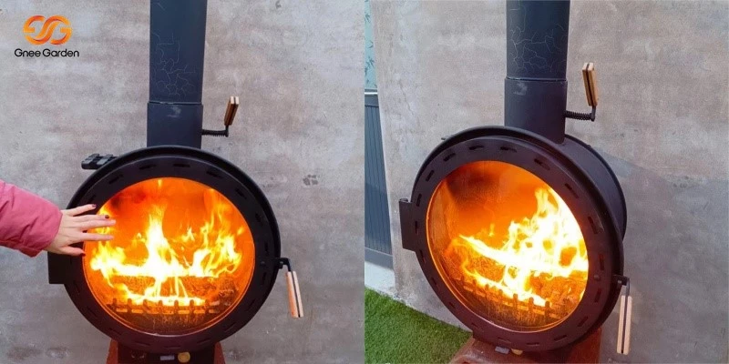 wood pellet fireplace wood pellet fireplace