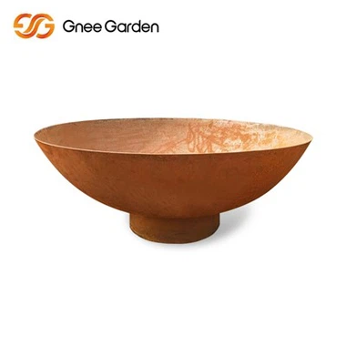 Corten ipari gödör grill funkció kettős